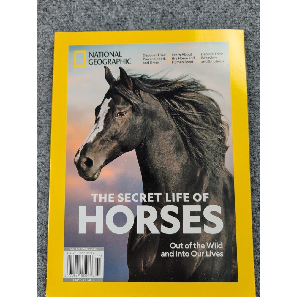 National Geographic The Secret Life Of Horses 2026 Magazine